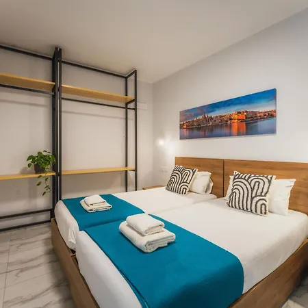 Appartement New - Only Unit 2, Modern 2-bedroom With Common Heated Jacuzzi By Sf Homes San Ġiljan