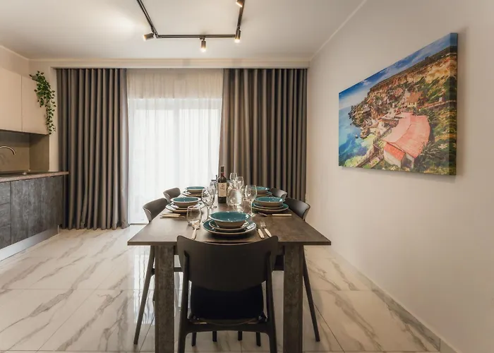 Apartman New - Only Unit 2, Modern 2-bedroom With Common Heated Jacuzzi By Sf Homes San Ġiljan